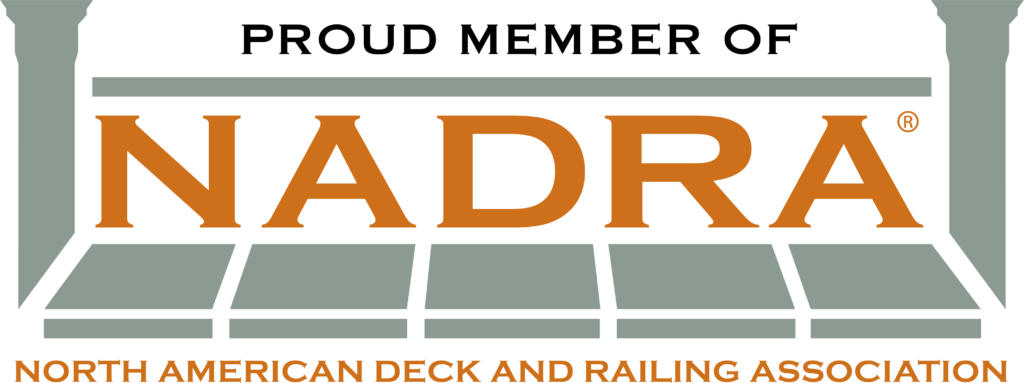 Proud member of the North American Deck and Railing Association